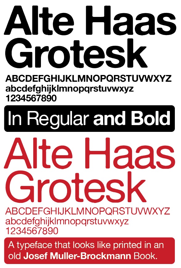 Alte Haas Grotesk